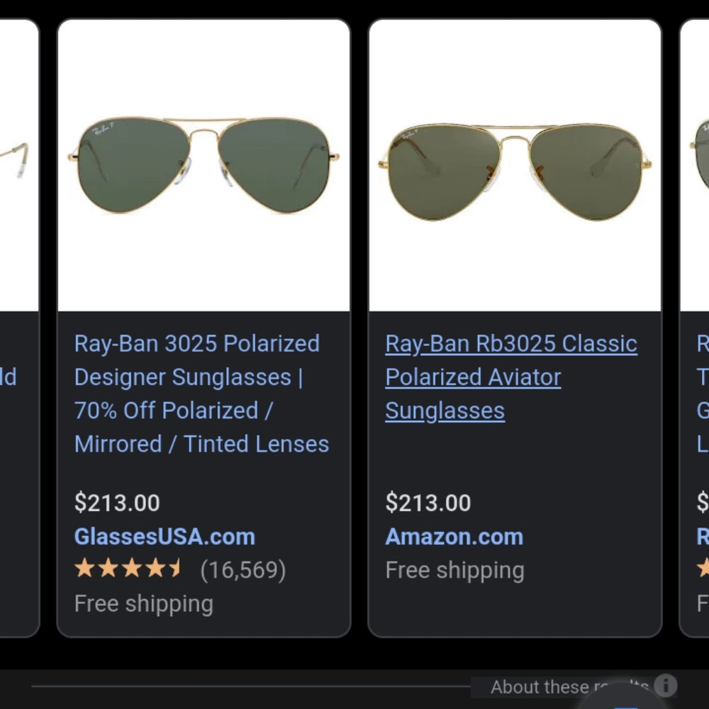 Classic Ray-Ban's - Picture 2 of 2